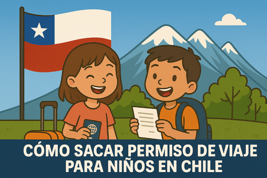 ¿Cómo sacar permiso de viaje para niños en Chile?