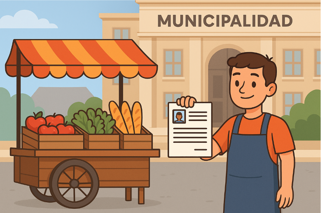 Cómo sacar permiso en la municipalidad para vender en la calle