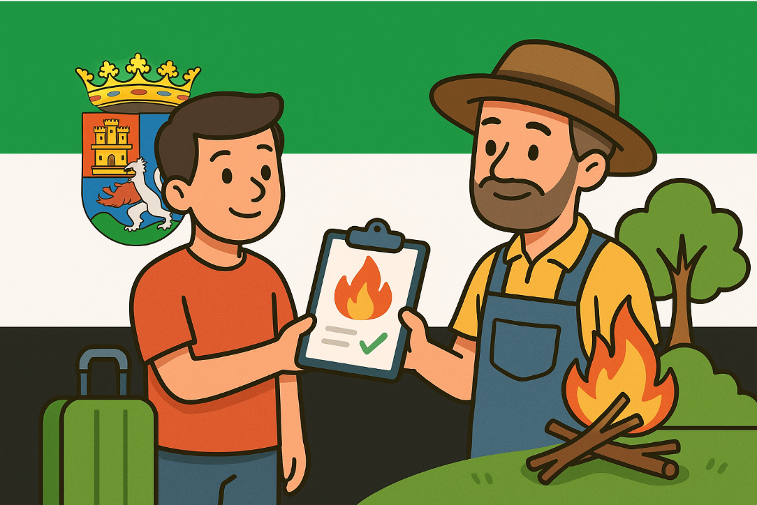 ¿Cómo sacar permiso de quema en Extremadura?