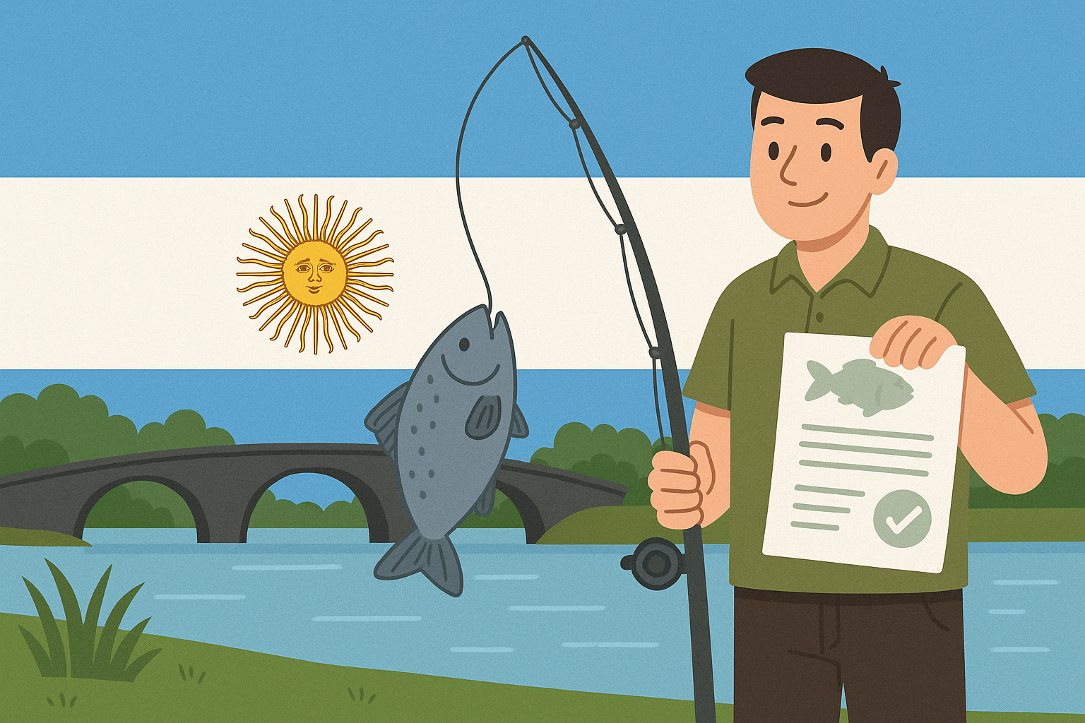 Cómo sacar permiso de pesca para Entre Ríos