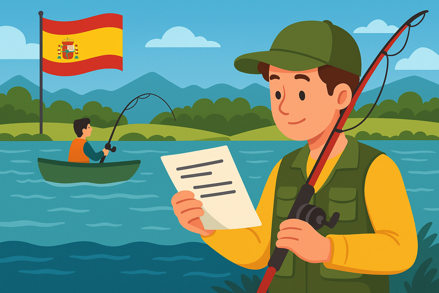 Dónde sacar permiso de pesca para Sierra Brava